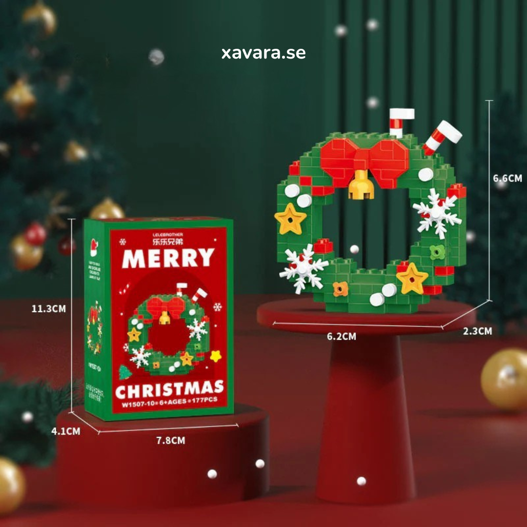 Santa's Building Blocks™ – 12 kreativa julfigurer för familjen. En stor succé förra året, och ännu större i år.