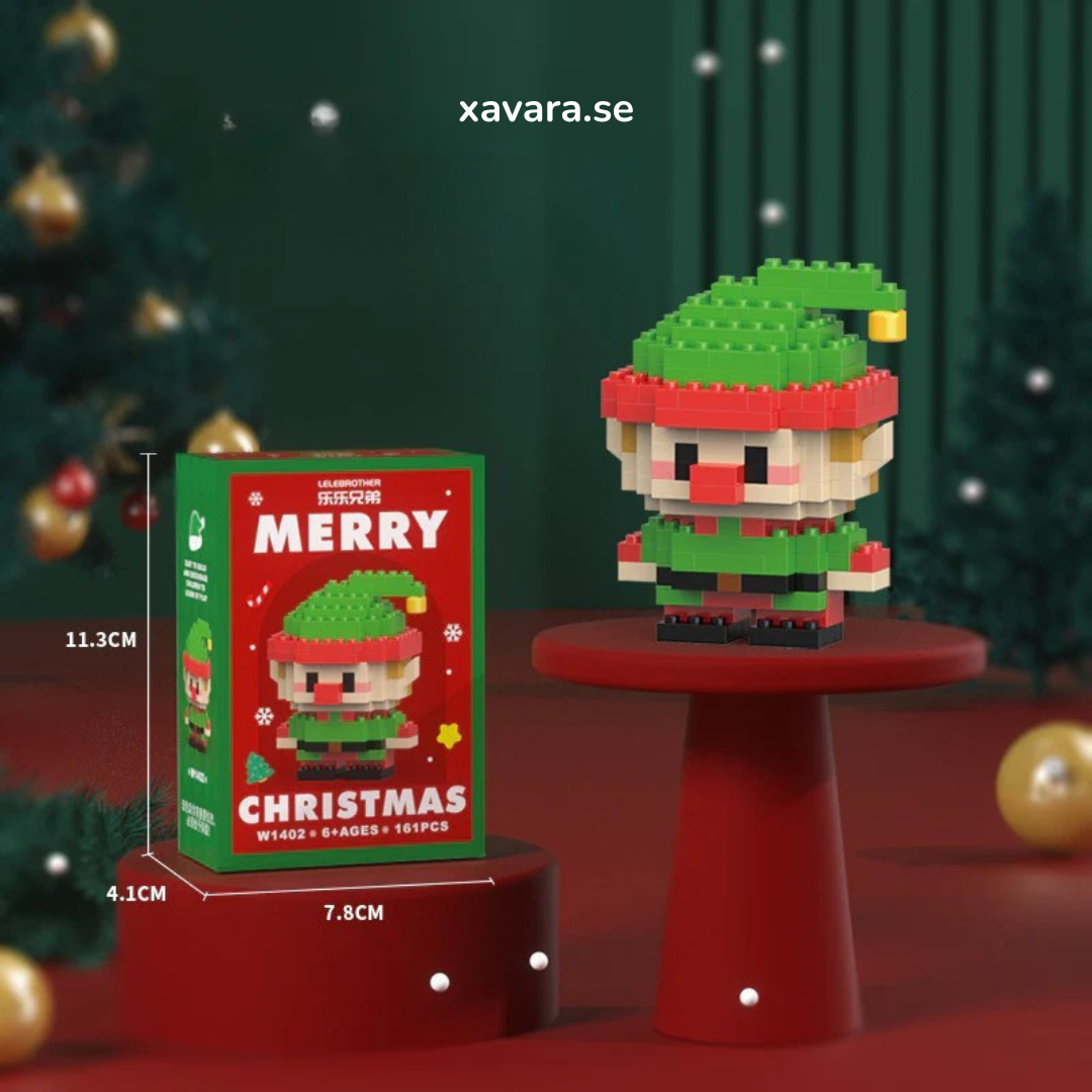 Santa's Building Blocks™ – 12 kreativa julfigurer för familjen. En stor succé förra året, och ännu större i år.