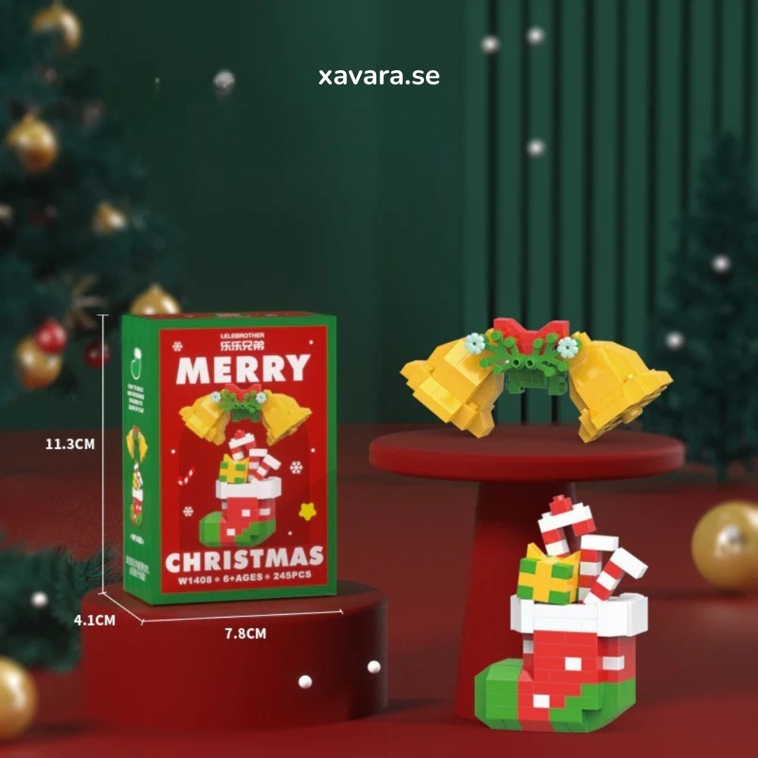 Santa's Building Blocks™ – 12 kreativa julfigurer för familjen. En stor succé förra året, och ännu större i år.