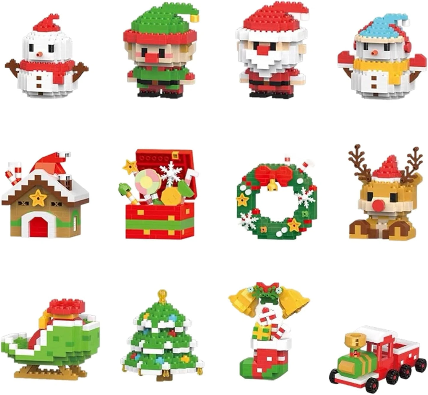 Santa's Building Blocks™ – 12 kreativa julfigurer för familjen. En stor succé förra året, och ännu större i år.
