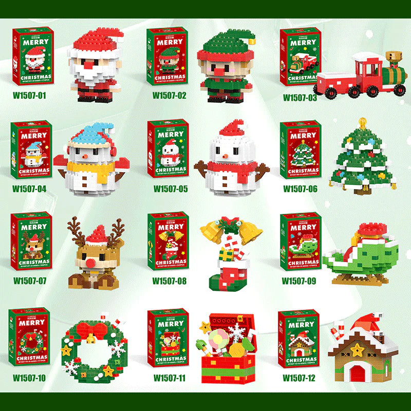 Santa's Building Blocks™ – 12 kreativa julfigurer för familjen. En stor succé förra året, och ännu större i år.
