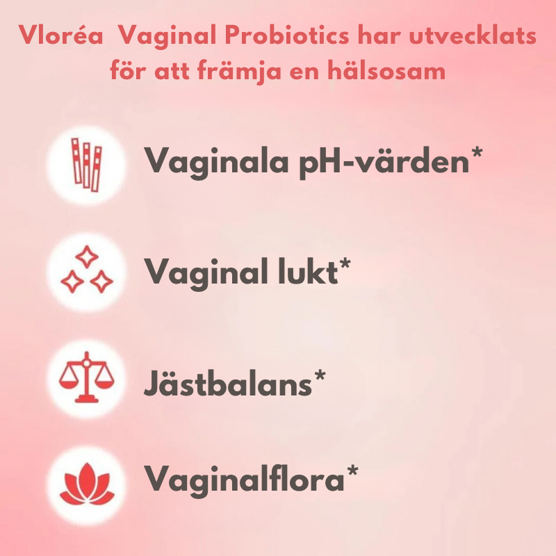 Vloréa™ Vaginala Probiotika