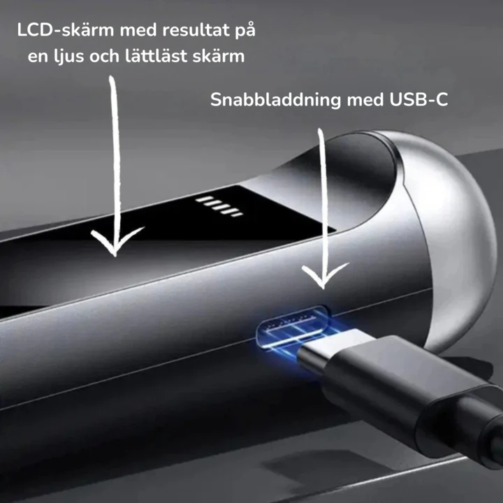 BlowSafe™ - Tillförlitliga mätningar – alltid nära till hands