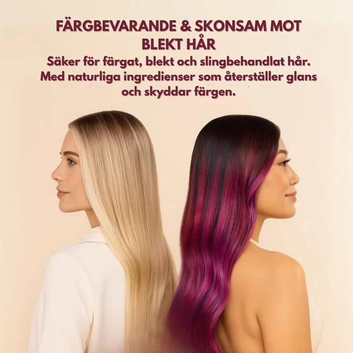 SilkReborn Hårmask – Synlig Återställning & Silkesglans på 1 Behandling