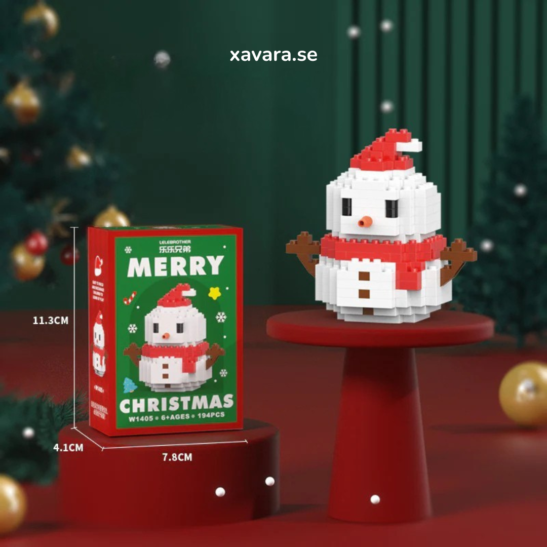 Santa's Building Blocks™ – 12 kreativa julfigurer för familjen. En stor succé förra året, och ännu större i år.