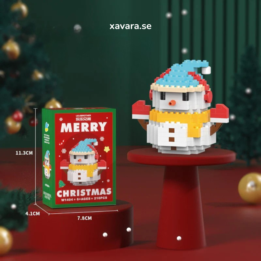 Santa's Building Blocks™ – 12 kreativa julfigurer för familjen. En stor succé förra året, och ännu större i år.