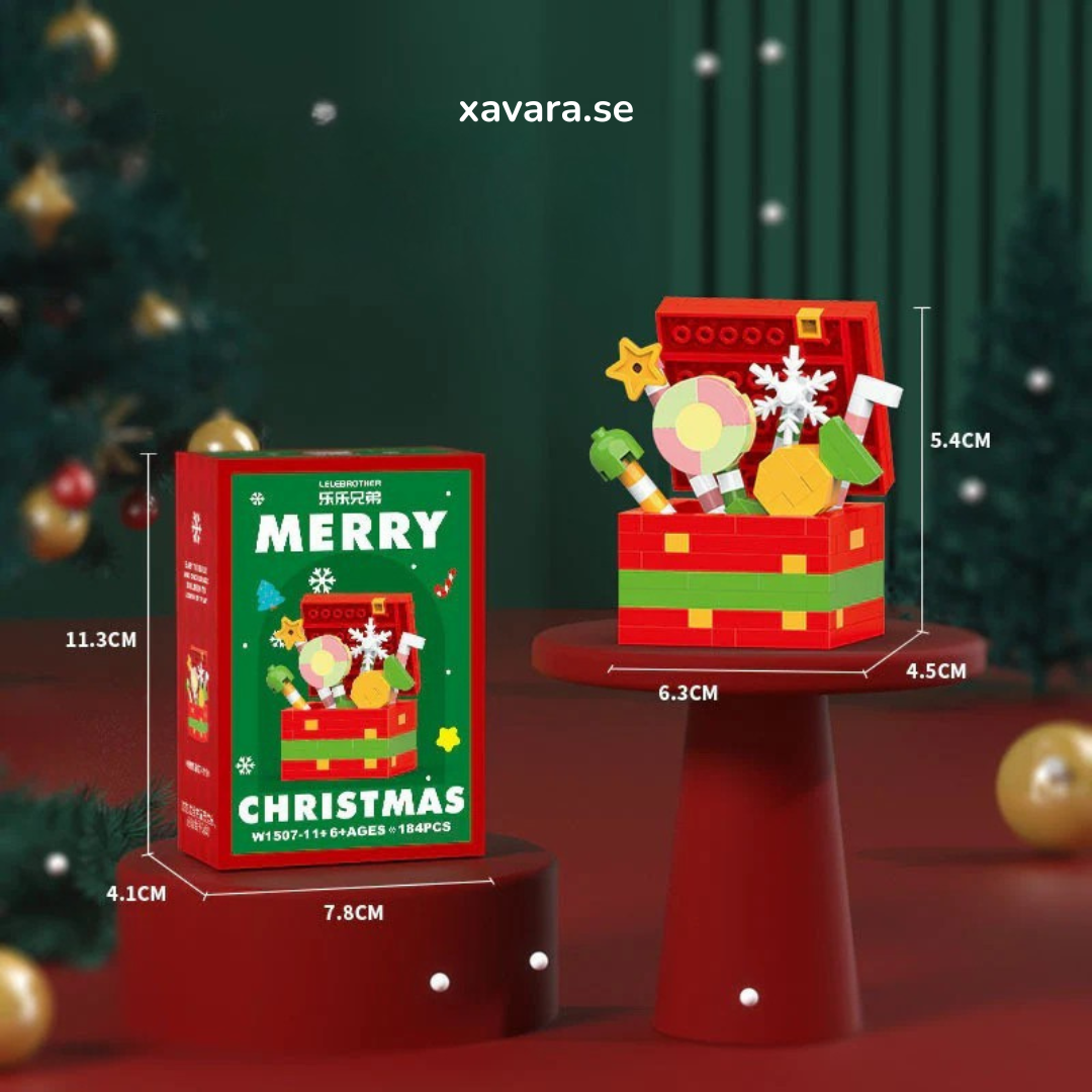 Santa's Building Blocks™ – 12 kreativa julfigurer för familjen. En stor succé förra året, och ännu större i år.