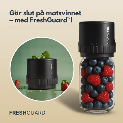 Freshguard™ Vakuumförseglare Njut av maten längre
