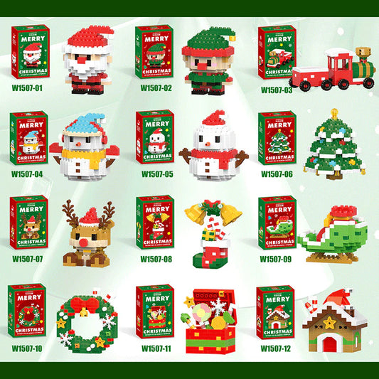 Santa's Building Blocks™ – 12 kreativa julfigurer för familjen. En stor succé förra året, och ännu större i år.