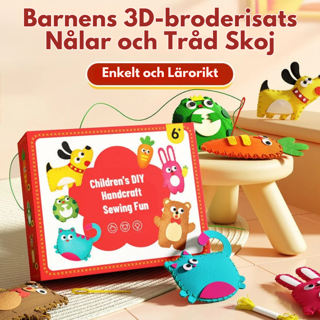 StitchyFun™ – syglädje på ett roligt och enkelt sätt