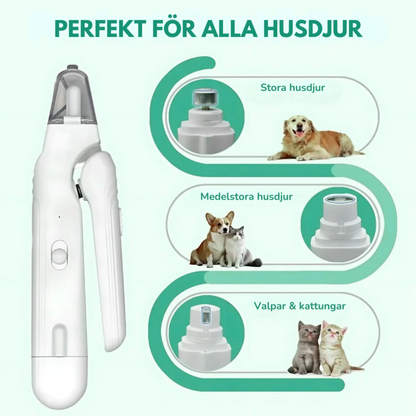 Trimzy™ – 2-i-1 klosax & slipmaskin för hundar och katter