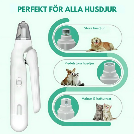 Trimzy™ – 2-i-1 klosax & slipmaskin för hundar och katter