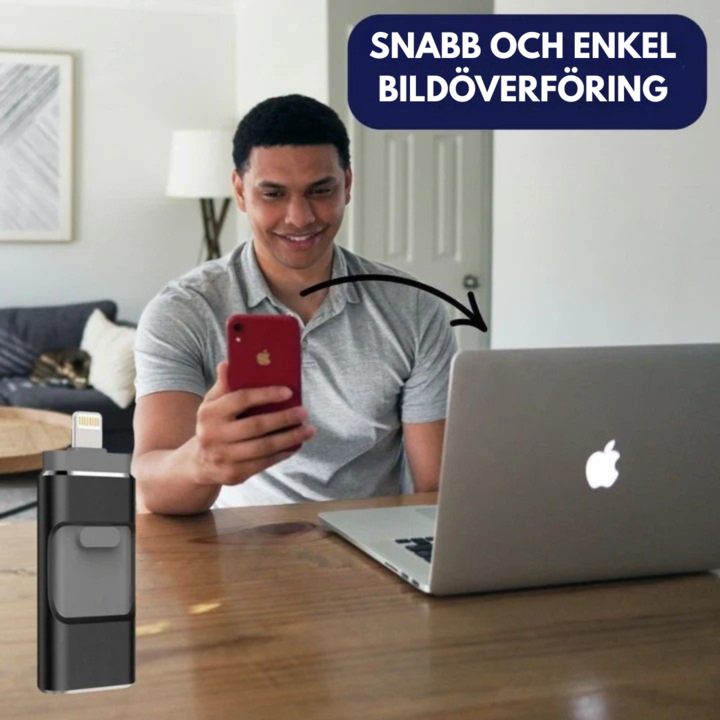 FlashPort 4X – Blixtsnabb fotoöverföring